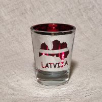 Latvija. Stikla glāzīte