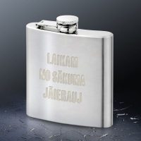 Laikam no sākuma jāierauj. Blašķe 180 ml