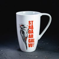 Dzenis “Strādā ar galvu!”. Krūze 400 ml
