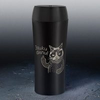 Kaķis. Jauku dienu! Termokrūze 470 ml