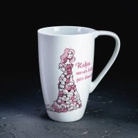 Kaķu sieviete “Kaķu nevar būt par daudz” Krūze 400 ml