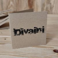 Dīvaini... Atlokāma kartīte