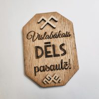 Vislabākais dēls! Koka magnēts