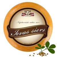 Ievas siers ar sieramoliņa sēklām