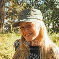 Laimas skujiņa. Armijas stila cepure. Dažādas krāsas