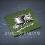 716889923 Prezervatīvs iepakojumā Uzvelc cepurīti!
