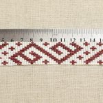 4284880811 Pērlīšu aproce 25x170 balta