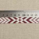 167115485 Pērlīšu aproce 15x160+ balta