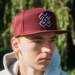 3754849932 Mēnestiņš 3D. Cepure ar taisnu nagu