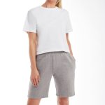 3024358960 Brīva piegriezuma sieviešu T-krekls Crop top M198