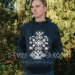 Džemperis ar kapuci. Organiskā kokvilna 100%