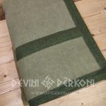 1860307053 Lielā vilnas sega 170x200 sūnu zaļa