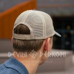 2855279109 Asaka. Vintage stila cepure ar sietiņu. Luminiscējošs 3D izšuvums!