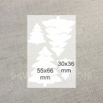 452069905 Egle. Atstarojoša termouzlīme audumam
