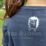 3738013637 Ezis. Unisex T-krekli ar tumsā spīdošu apdruku