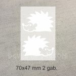 1078139445 Ezis. Samta termouzlīme audumam