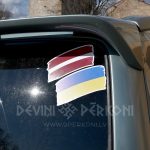 1749180946 Ukrainas karogs. Drukātas uzlīmes