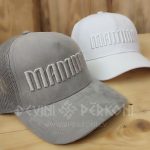 3930026077 Mamma. Zamša cepure ar sietiņu