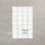 2068122744 Kaķa pēdiņas. Termouzlīmes