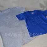 Gunchi_t-shirt flocked heat transfer. Samta apdruka
