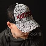 2673557083 Cepure LATVIJA ar sietiņu
