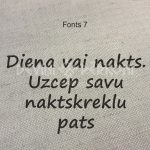 4270191810 Termouzlīmes audumam ar Tavu tekstu