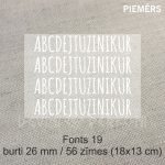 432353346 Termouzlīmes audumam ar Tavu tekstu