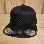 4020396107 Ugunskrusts. Flexfit cepure ar taisnu nagu, slēgtu pakausi
