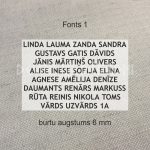 218309572 Termouzlīmes apģērbu iezīmēšanai