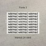 2820581704 Termouzlīmes apģērbu iezīmēšanai