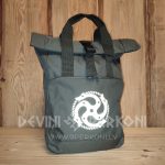 Mitrumnecaurlaidīga mugursoma ar atstarojošu apdruku. Gunchi dizains