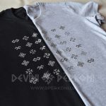 Gunchi_t-shirt. Reflective print. Atstarojoša apdruka