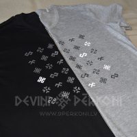 Gunchi_t-shirt. Reflective print. Atstarojoša apdruka